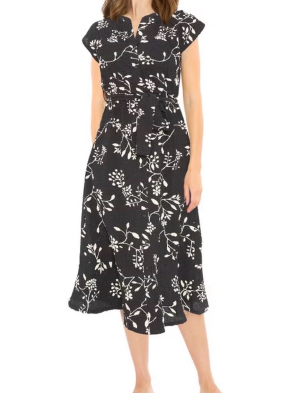 B Collection by Bobeau Women's Midi Dress